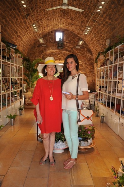 Alice Edde and Miss Byblos